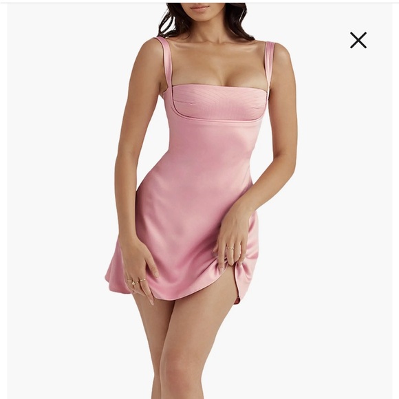 House of CB Kara Quartz Cocktail Minidress - Picture 2 of 12